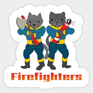 Firefighters Sticker